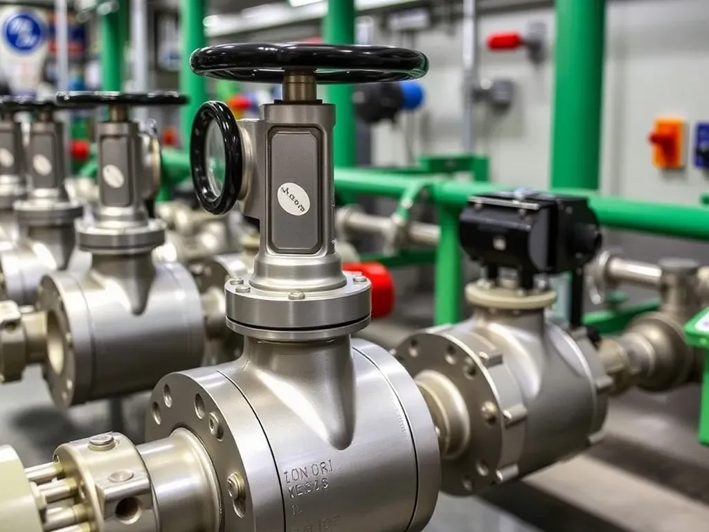 rodzaje zaworów procesowych