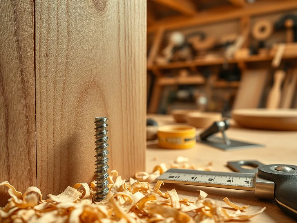 Zastosowanie wkrętów ciesielskich w montażu paneli drewnianych