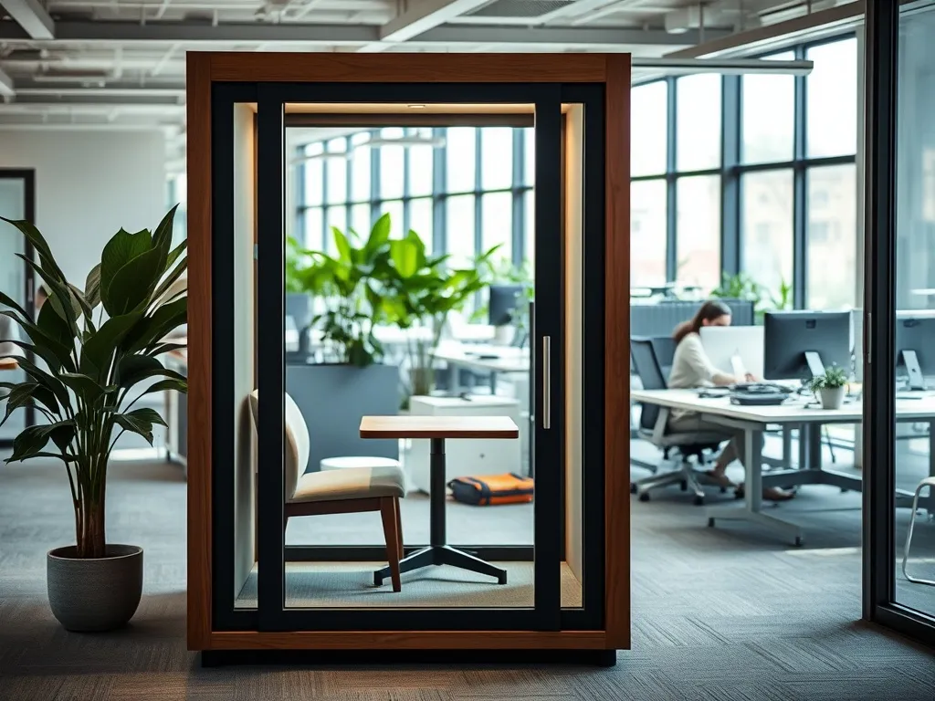 Wynajem budek akustycznych do biura i na wydarzenia